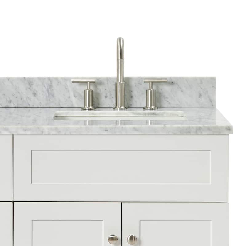 Ariel F067DCW2RVO Hamlet 67" Free Standing Double Basin Vanity Set