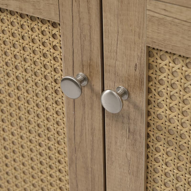 Freestanding Double Sink Bathroom Storage Cabinet, 60 Inch Bathroom Vanity with SMC Sink