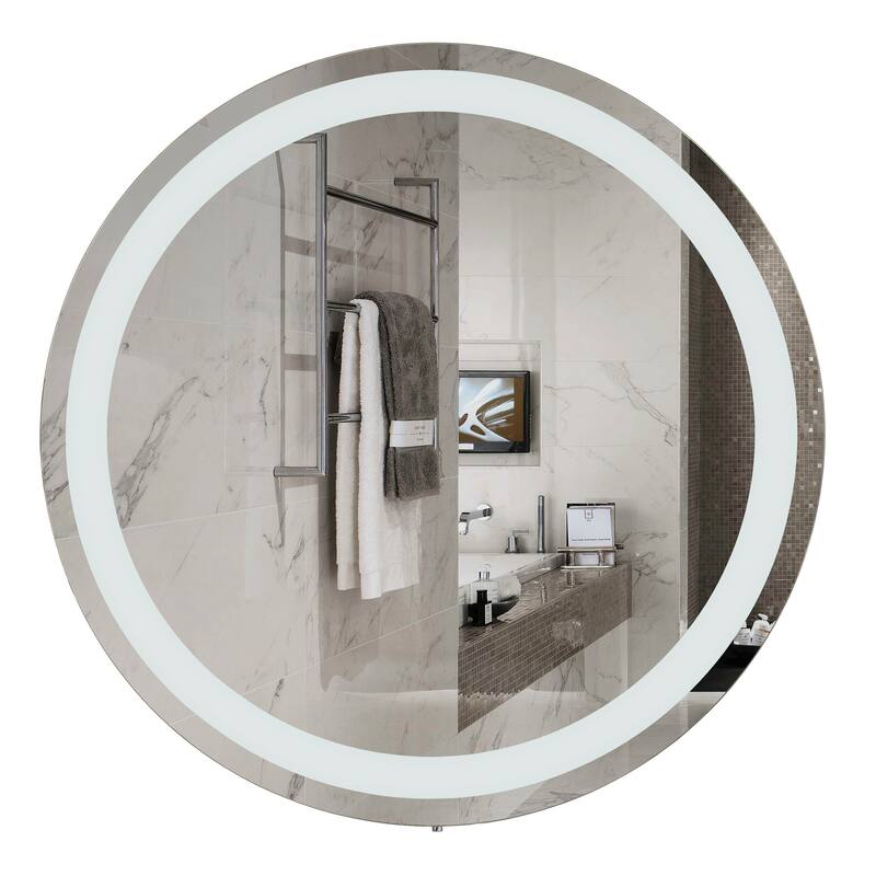 Modern Free Standing Bathroom Vanity with Washbasin | Comfort Collection mirror Omega R-line 32" included