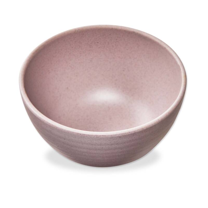 Brooklyn Lavender Purple Melamine Serving Bowl 12oz Dishwasher Safe 3" H x 6" L x 6" W Everyday Use