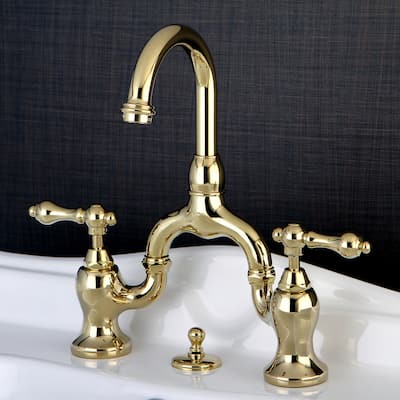 Kingston Brass English Country Bathroom Bridge Faucet