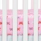 preview thumbnail 4 of 3, Bedtime Originals Magic Garden Pink/Lavender Butterfly Fitted Crib Sheet