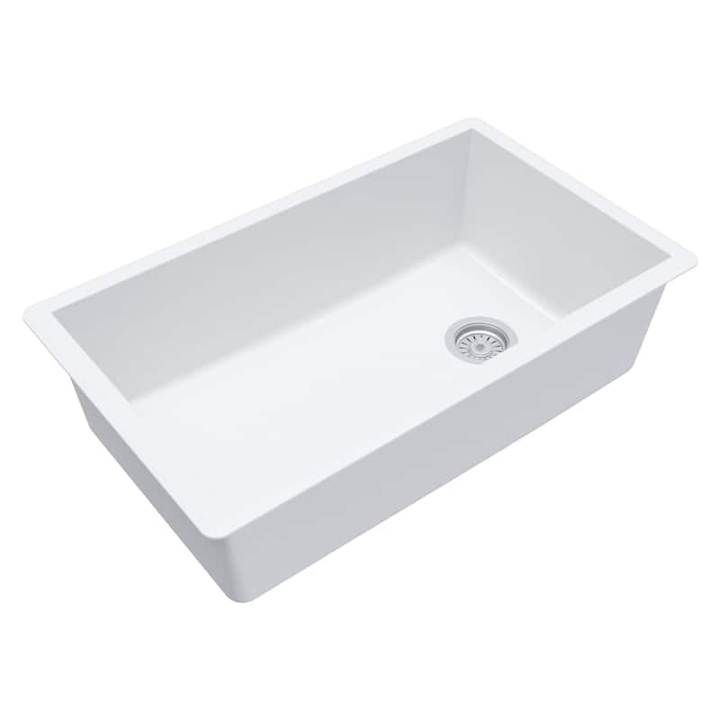 Karran Undermount Quartz Single-bowl Kitchen Sink
