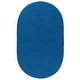 preview thumbnail 144 of 174, SAFAVIEH Handmade Braided Country Casual Lavada Rug 4' x 6' Oval - Blue