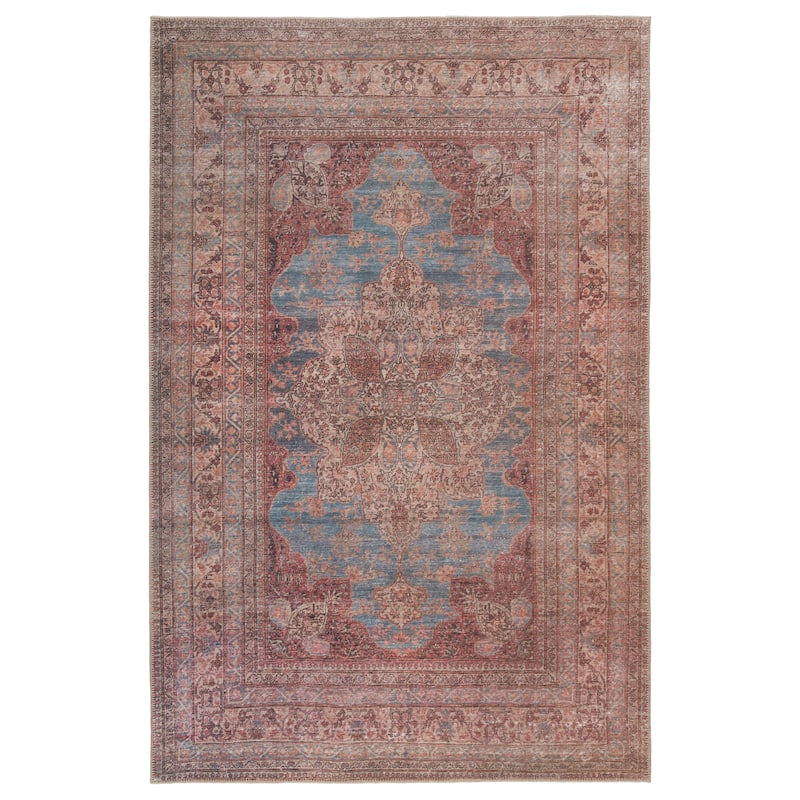 Vacherie Machine Washable Medallion Area Rug - 5' x 7' 6" - Runner/Rectangle