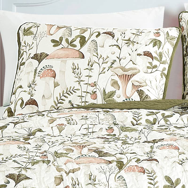 Shatex Teige 3 piece Lightweight Bedspread set,Oversized Reversible Quilt set,Bedding Comforter Set