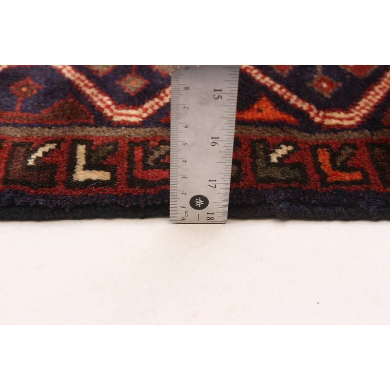 ECARPETGALLERY Hand-knotted Konya Red Wool Rug - 3'3 x 4'7