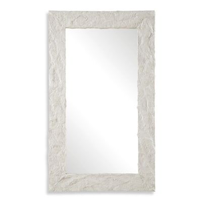Rectangular Wall Mirror - 48" - Stone Veneer Finish