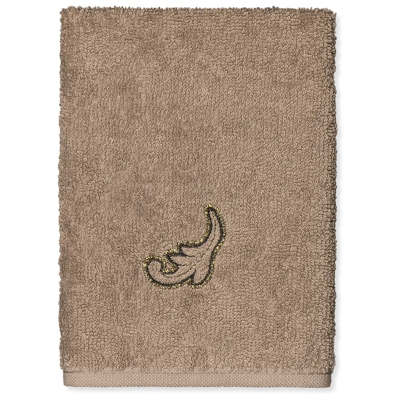 Authentic Hotel and Spa 100% Turkish Cotton April 3PC Embellished Towel Set