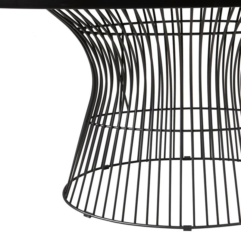 INK+IVY Mercer Bronze Oval Dining Table