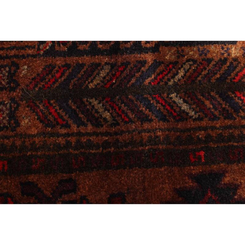 ECARPETGALLERY Hand-knotted Teimani Brown Wool Rug - 2'9 x 4'7