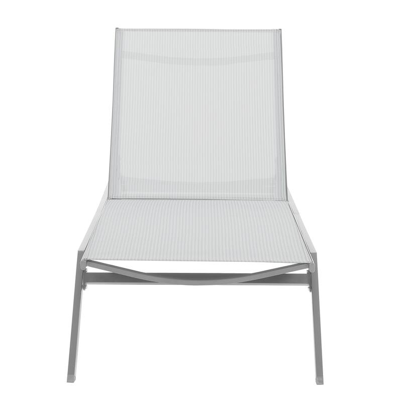 Corvus Torino Adjustable Sling Fabric Patio Chaise Lounge