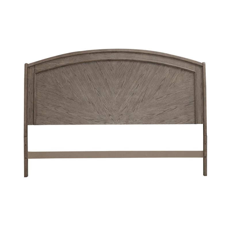 Avalon Burnished Beige Oak Panel Headboard, Queen or King