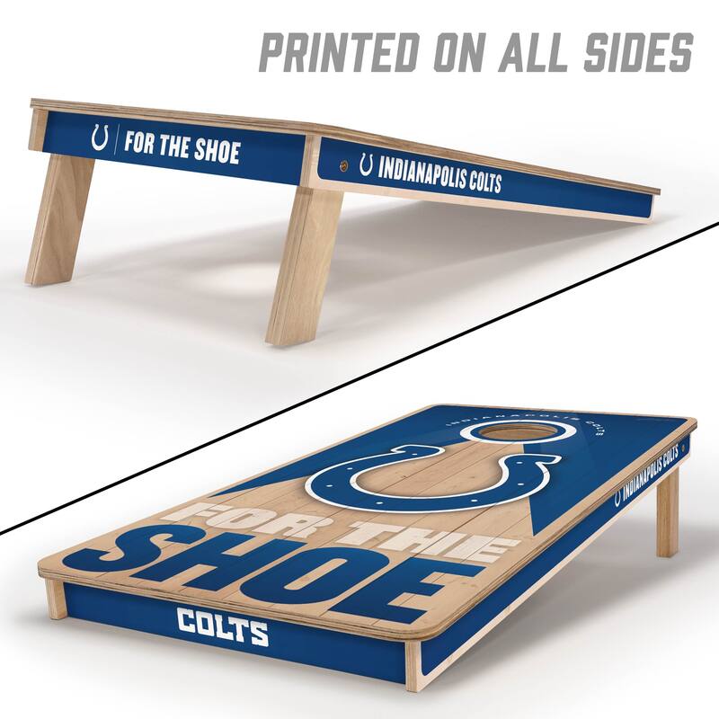 Indianapolis Colts NFL 2x4 Professional Cornhole Board Set