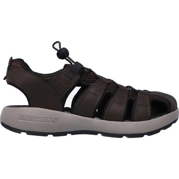 Skechers men's melbo journeyman 2 fisherman sandal clearance