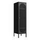 preview thumbnail 4 of 23, Metal Storage Cabinet for Kids Bedroom Black