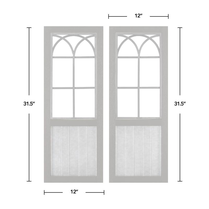 FirsTime & Co. Willow Farmhouse Window Wall Plaque Set