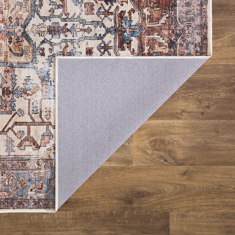 Abani Rugs Lola Vintage Terracotta Area Rug