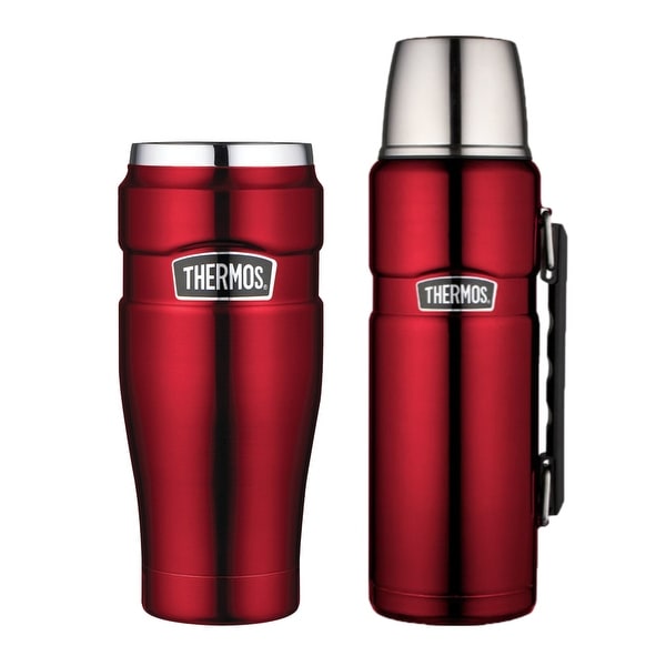 thermos 40 oz insulated beverage bottle