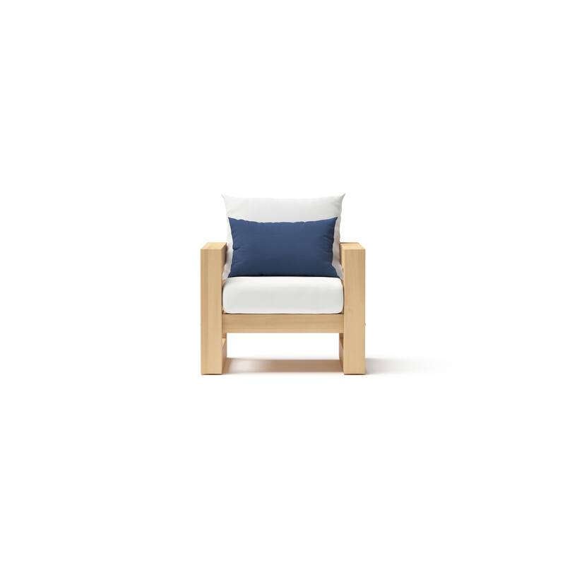 Benson 2 Piece Sunbrella Outdoor Patio Club Chairs