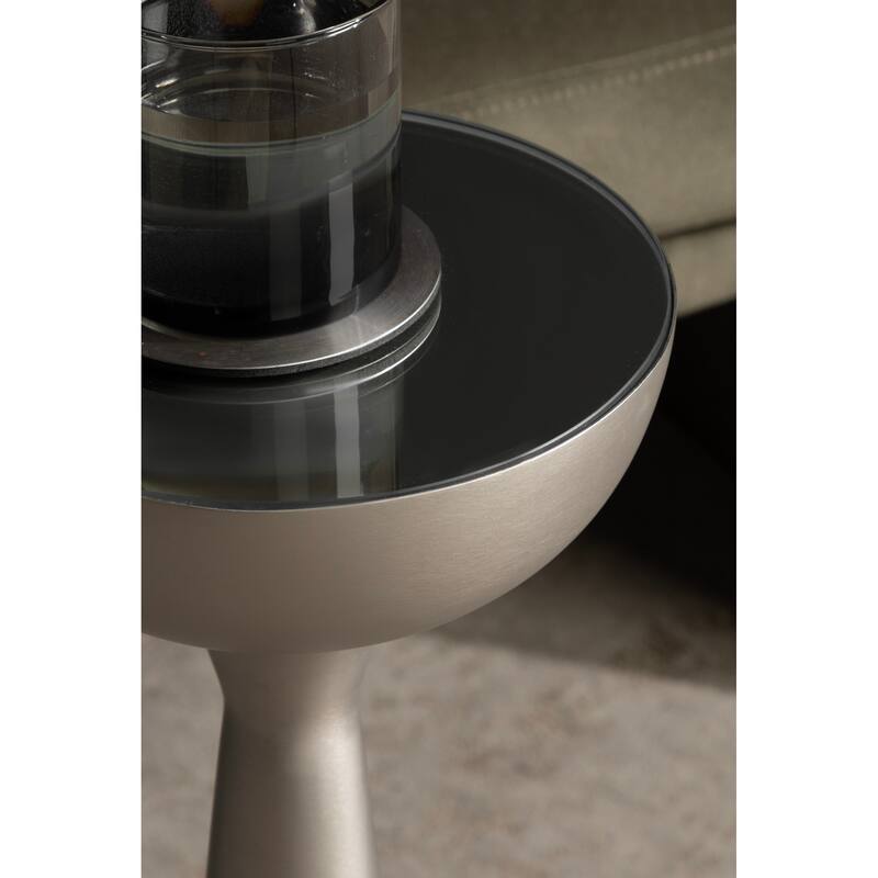 Kate and Laurel Chandon Mirrored Drink Table