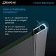 preview thumbnail 5 of 24, DreamLine Unidoor-X 60 in. W x 36 3/8 in. D x 72 in. H Frameless Hinged Shower Enclosure - 36.38" x 60"