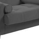 preview thumbnail 34 of 77, 62.5'' W Corduroy Couch Upholstered Square Arm Sofa