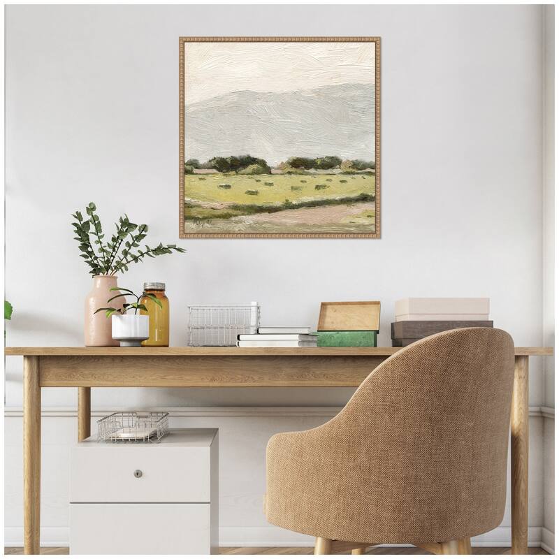 Kate and Laurel Petit Views No 11 by Mackenzie Nelson Framed Canvas Wall Art Print