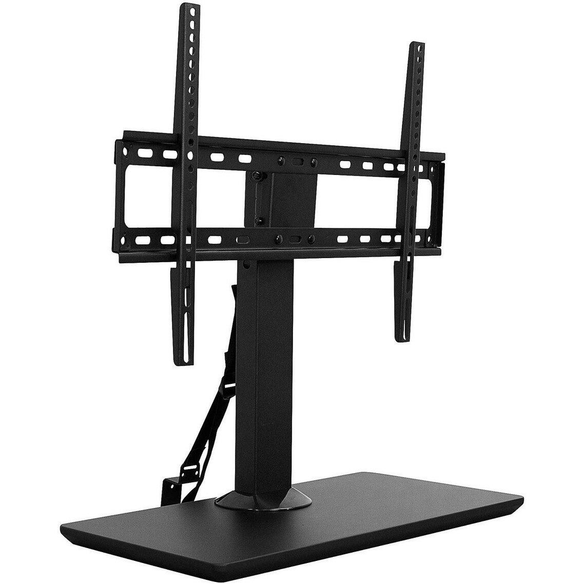 mount it table top tv stand riser mount for 40 70 inch screens up to 77 lbs weight capacity