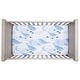 preview thumbnail 9 of 9, Lambs & Ivy Bubbles & Squirt 3-Piece Whale/Ocean Aquatic Baby Crib Bedding Set