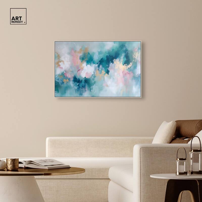 Emerald Sky Canvas by Art Remedy