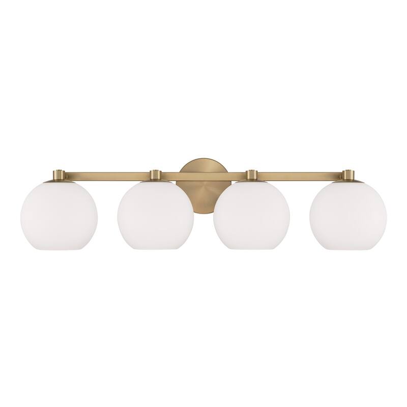 Ansley 4-Light Vanity - 31"W x 8"H x 7.75"E