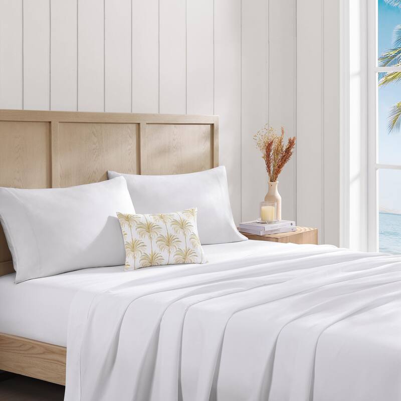 Tommy Bahama Santiago Beige Throw Pillow