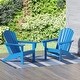 preview thumbnail 3 of 99, POLYTRENDS Altura Outdoor Eco-Friendly All Weather Poly Patio Adirondack Chair (Set of 2)