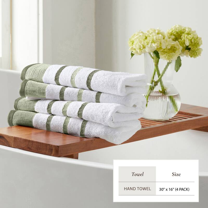 Linery & Co. Luxury Cotton Decorative Towel Set.