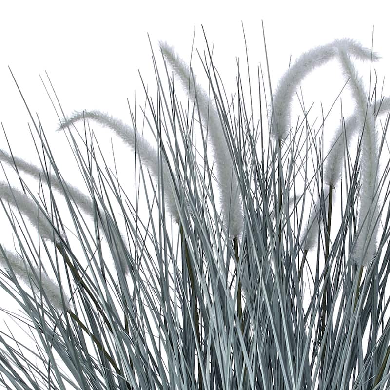 Potted Pvc Seeded Dune Grass Plant 38"
