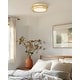 preview thumbnail 7 of 11, 36W 18'' Dimmable Boho Ceiling Light
