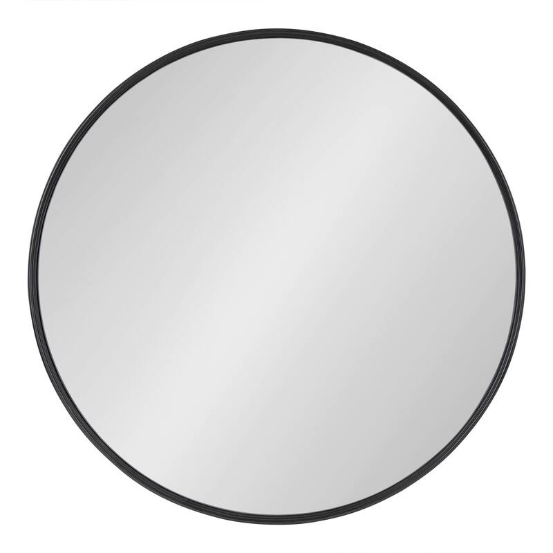 Kate and Laurel Caskill Round Framed Wall Mirror