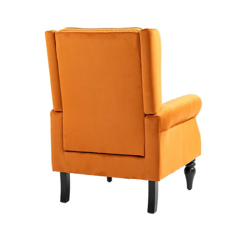 Mid Century Nailhead Decorative Armchair