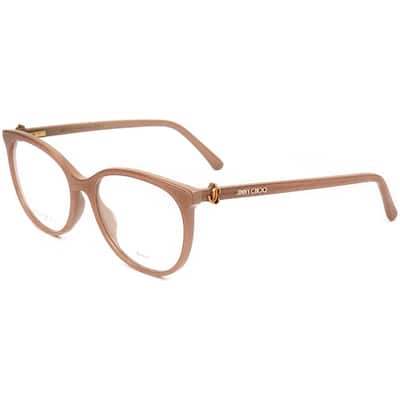 Jimmy Choo Women's 53mm Nude Glitter Opticals JC309-KON-53