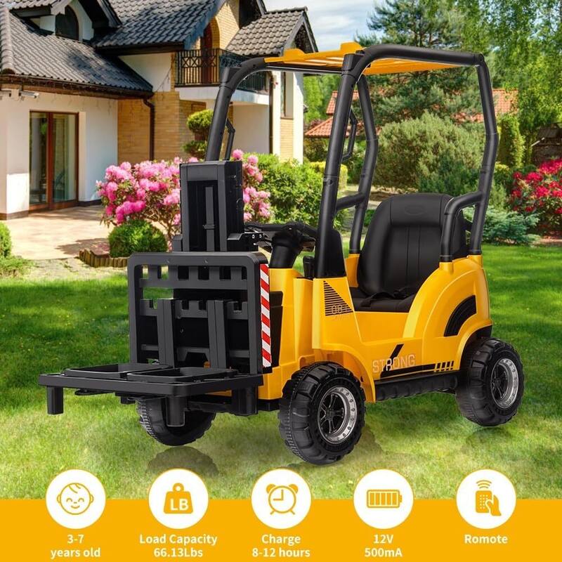 12V Electric Kids Ride On Forklift Truck with Remote Control