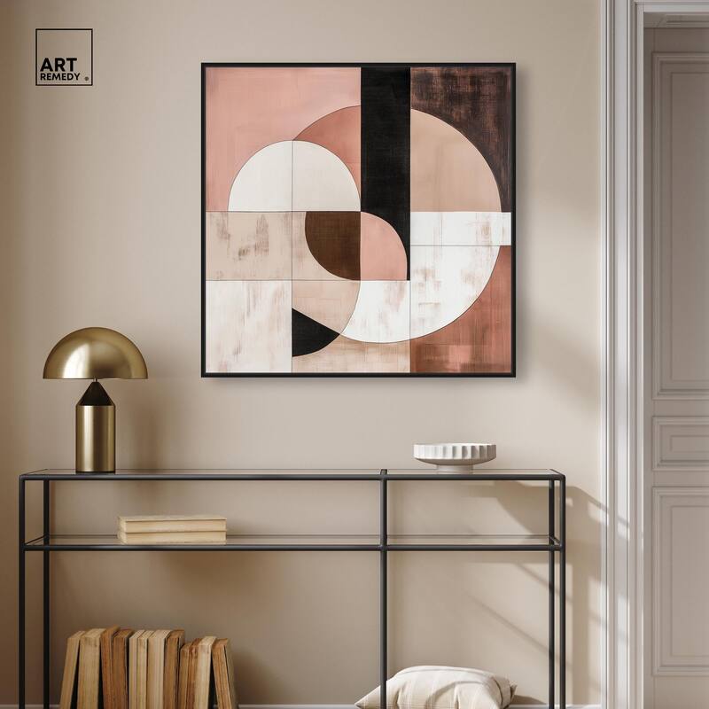 Modern Shapes I Canvas by Art Remedy
