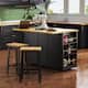 Option With Stools--Black