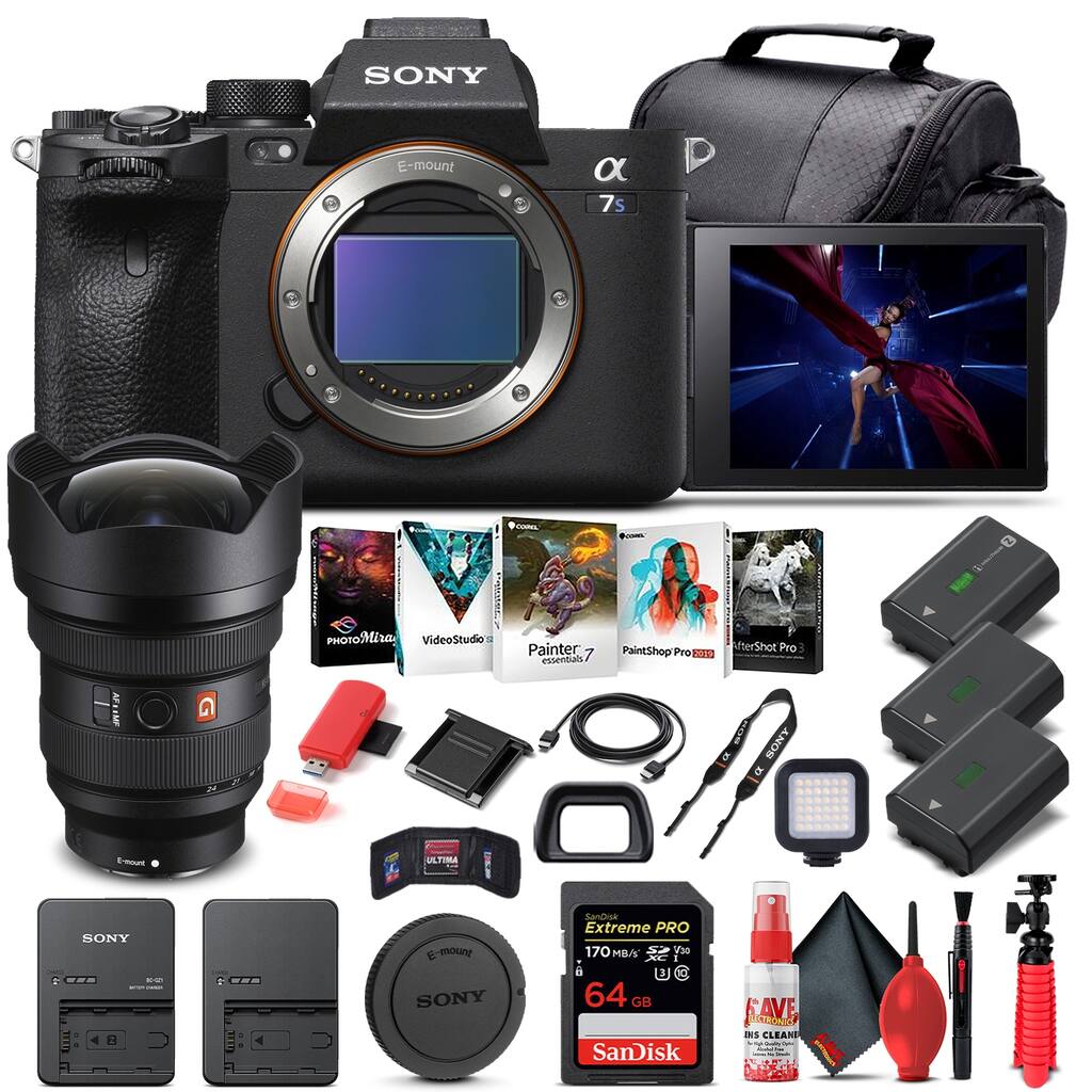 Sony Alpha a7S III Mirrorless Camera W/ Sony FE 12-24mm Lens -