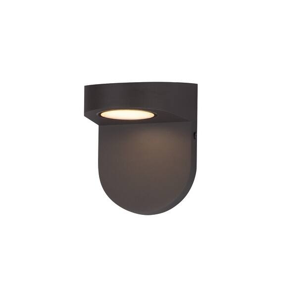 slide 2 of 10, Maxim 86198 Ledge 6" Tall Outdoor Wall Sconce Architectural Bronze