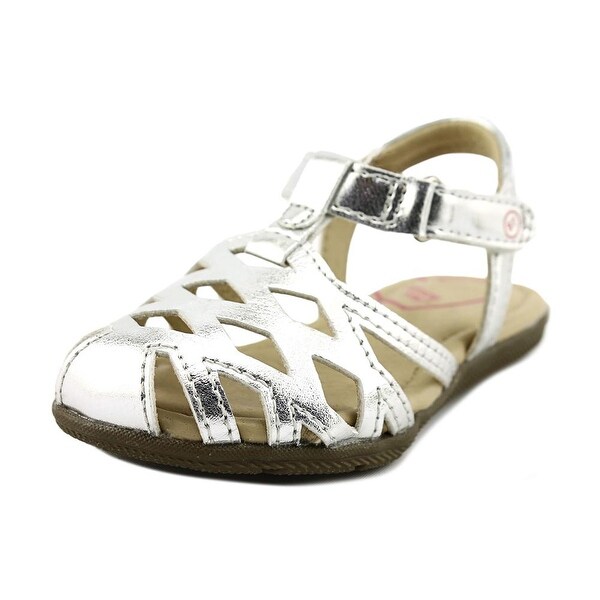 stride rite silver sandals