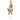 Welcome Friends Gnome Spring Outdoor Garden Stake - 22" - Orange