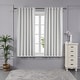 preview thumbnail 13 of 21, Deconovo Insulated Thermal 63-inch Blackout Curtain (2 Panel) Platinum