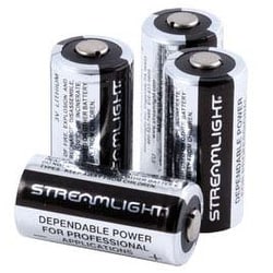 Streamlight Flashlight 3V CR123 Lithium Batteries Pack of 12