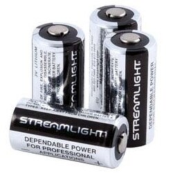 Streamlight Flashlight 3V CR123 Lithium Batteries
